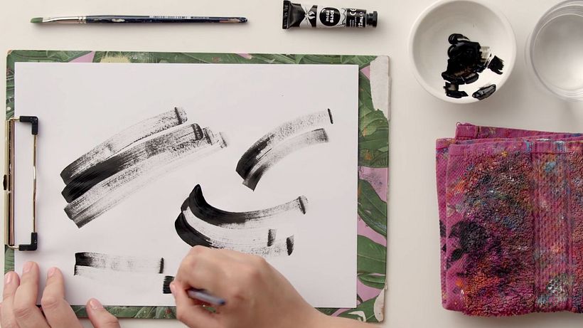 Illustration Tutorial: How to Create Texture With Gouache 6