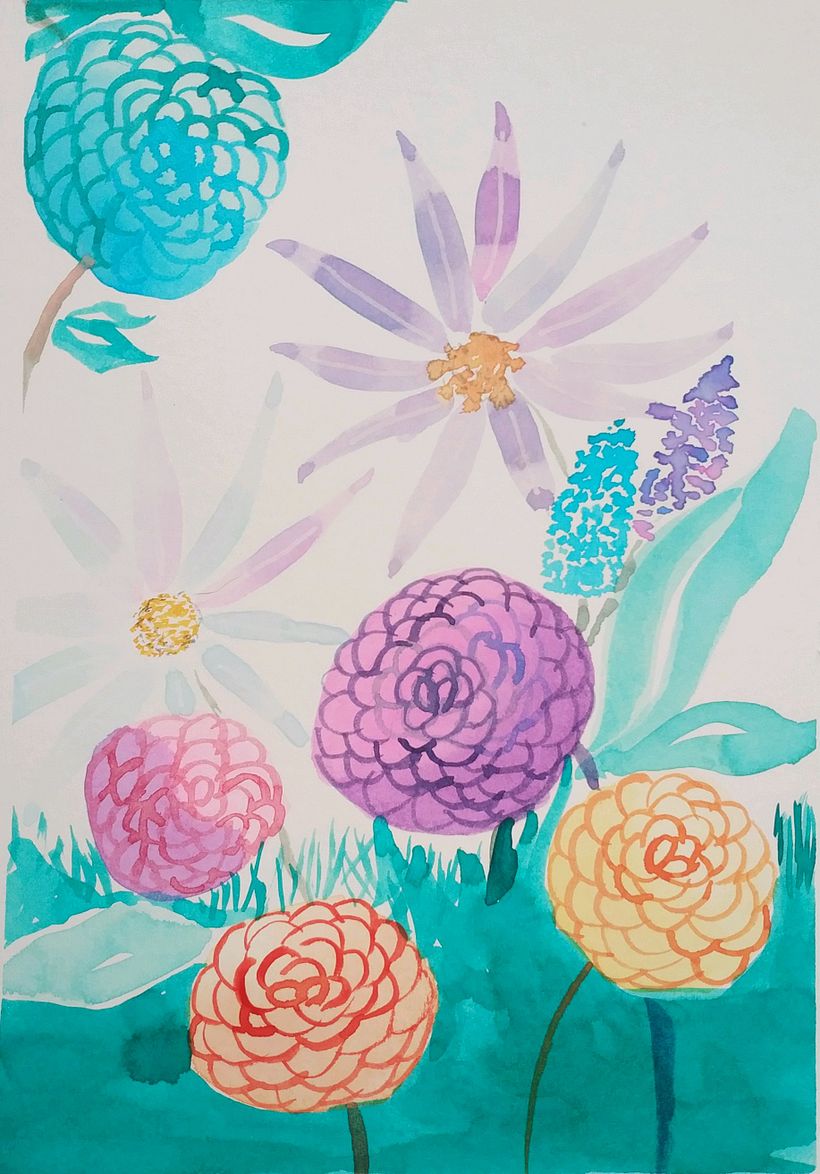 Creación de paletas de color con acuarela 0