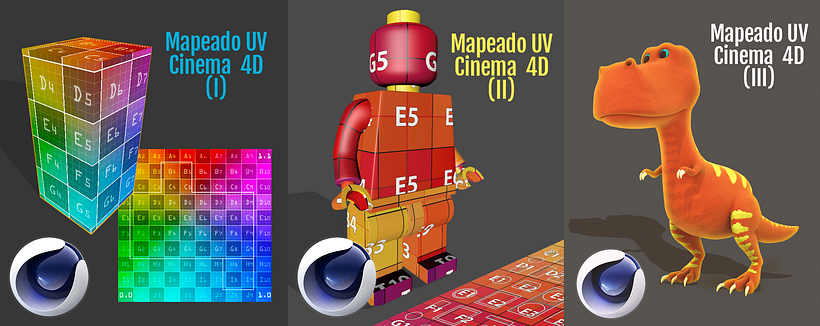 Serie de tutoriales de mapeado UV en Cinema 4D (español) 1