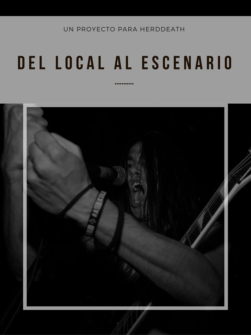 Herddeath. Del local al escenario. 0