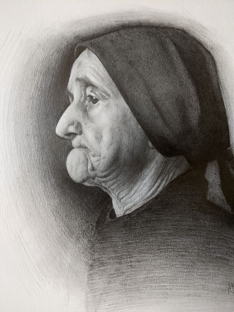 Detalle de un retrato