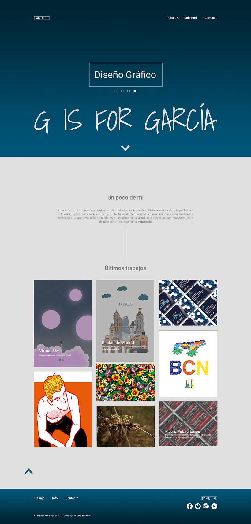 Samu G: Mi Web Portfolio 3