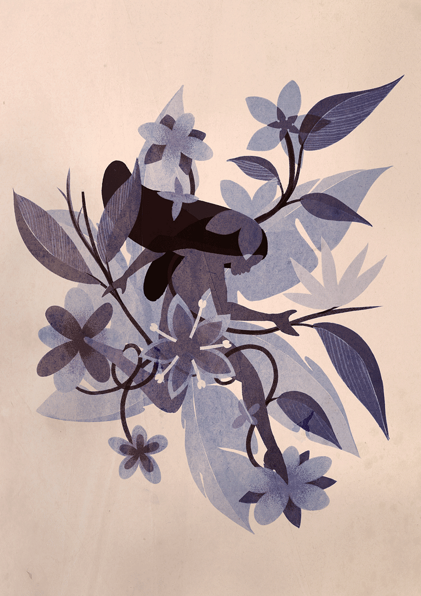 My project in Flat Illustration with Photoshop course 3