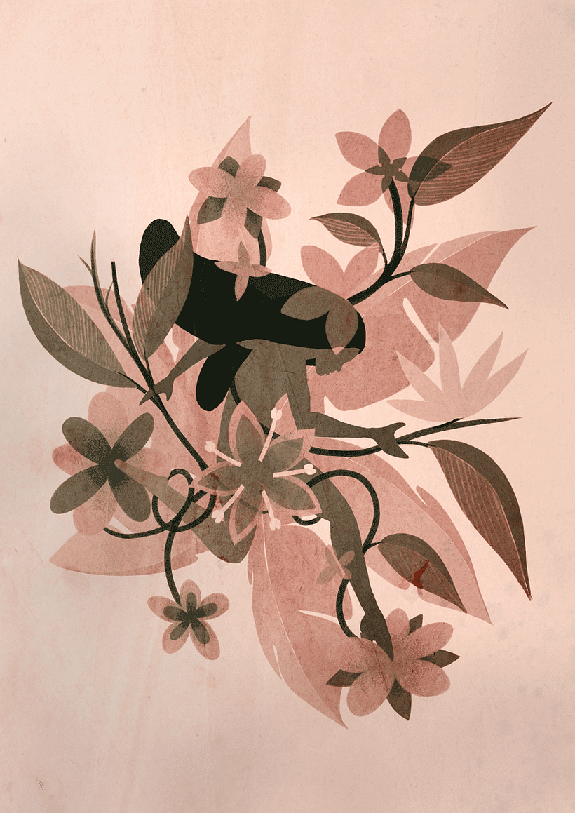 My project in Flat Illustration with Photoshop course 4