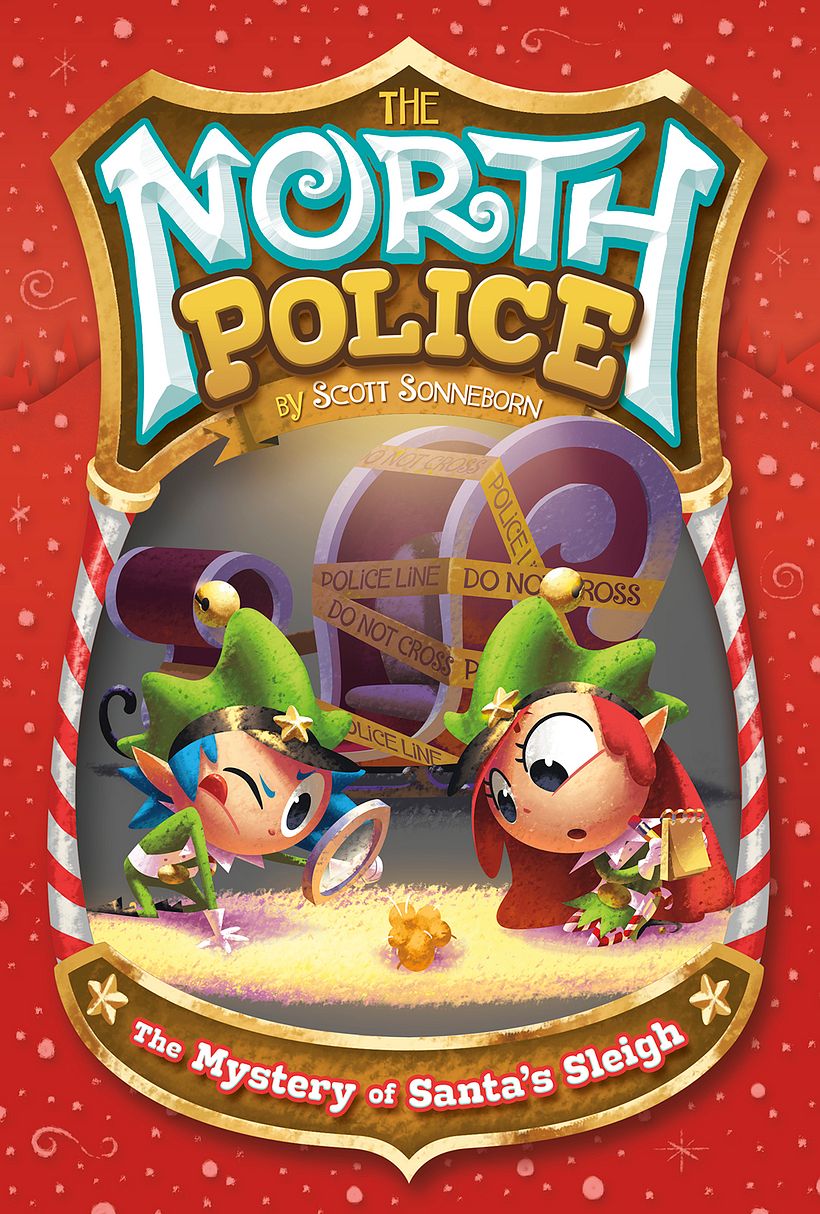 Quién habrá estropeado el trineo de Santa Claus?