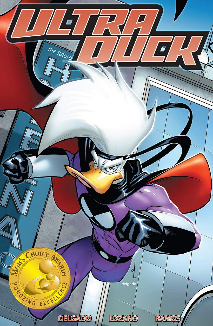 ULTRAPATO de Edgar Delgado fue el primer cómic en el que trabajé completamente como ilustrador. (Color por Edgar Delgado)