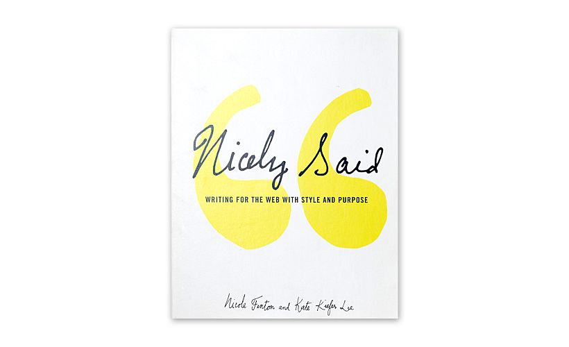 "Nicely Said", de Nicole Fenton y Kate Kiefer Lee.