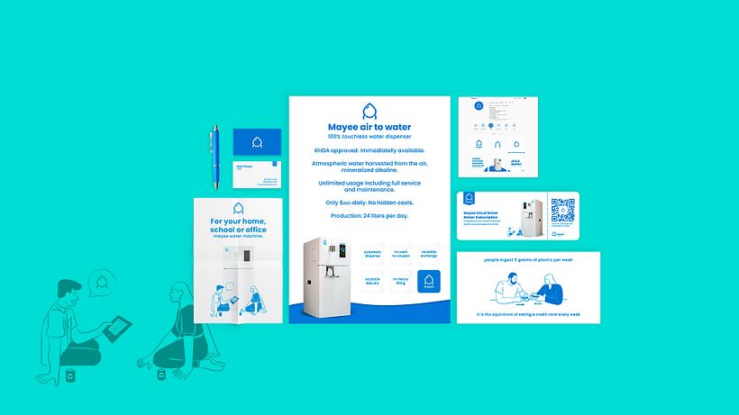 Visual Identity Mayee Water 13