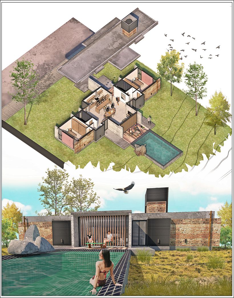 Mi Proyecto del curso: Ilustración digital de proyectos arquitectónicos 0