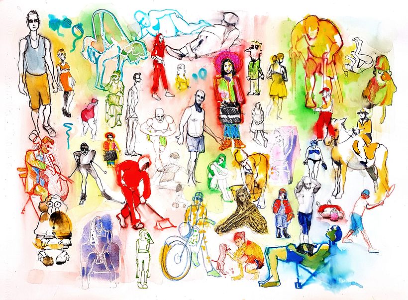 My project in Illustration Techniques to Unlock your Creativity course 1