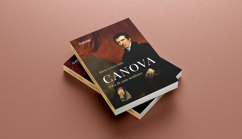 Book cover of "CANOVA - Vita di uno scultore" 1