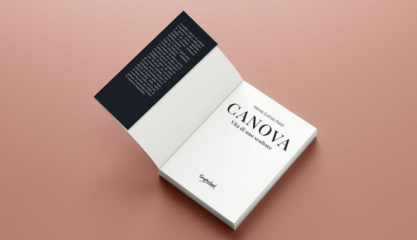 Book cover of "CANOVA - Vita di uno scultore" 3