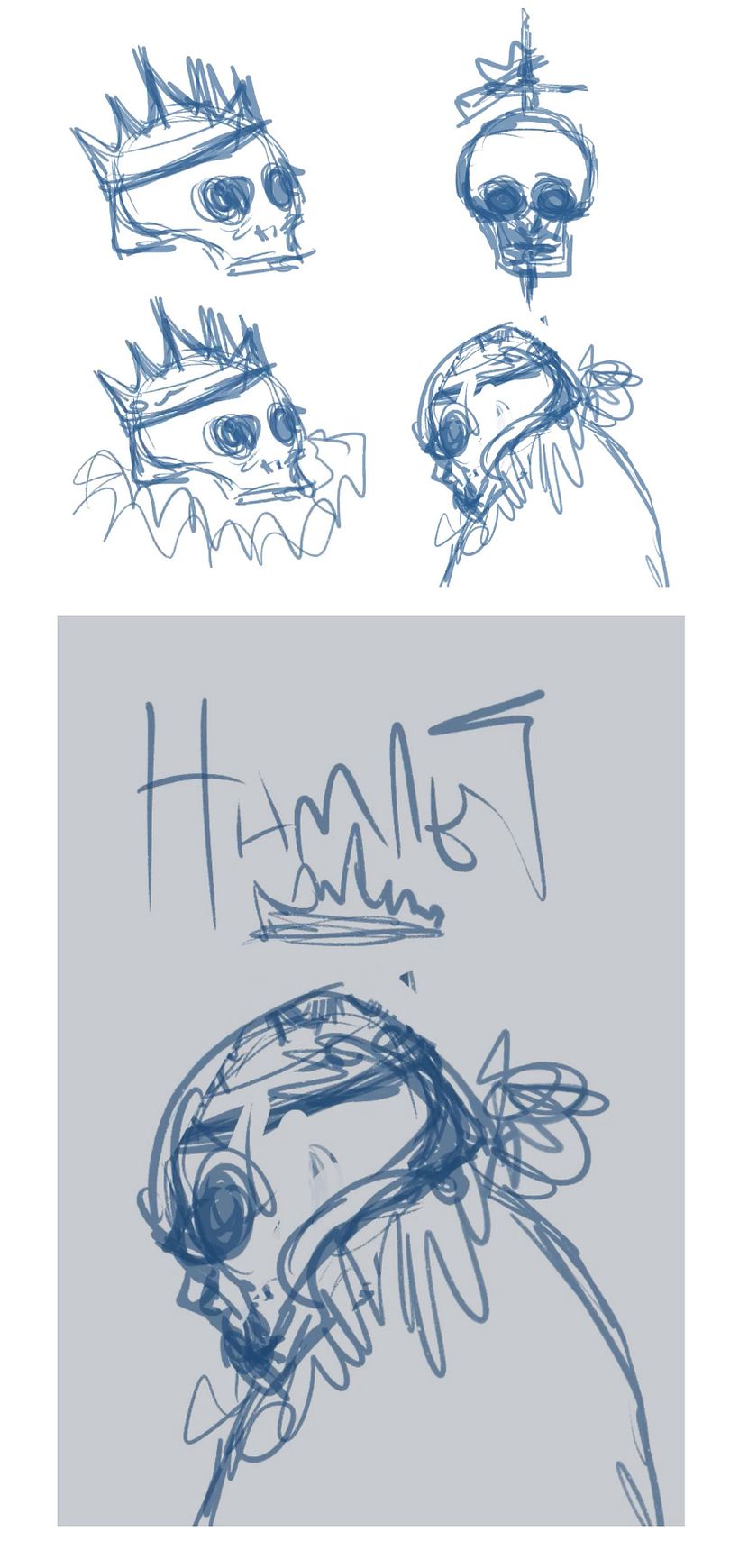 Here are the first sketches.