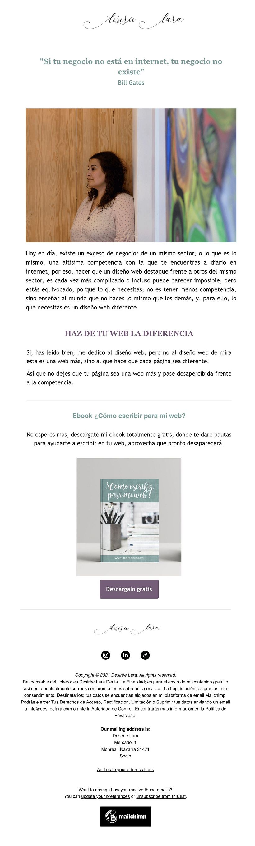 Este es mi proyecto de final de curso, y funciona a la perfección el envío. Ahora me queda darle una vuelta a mi campaña :-)
