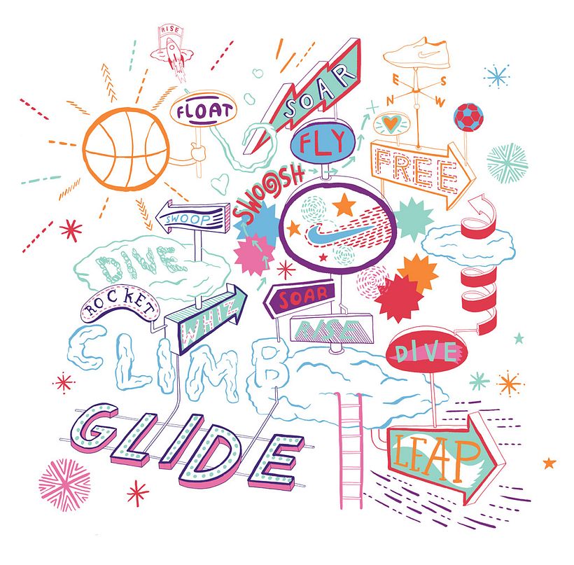 T-Shirt designed for Nike Junior range.