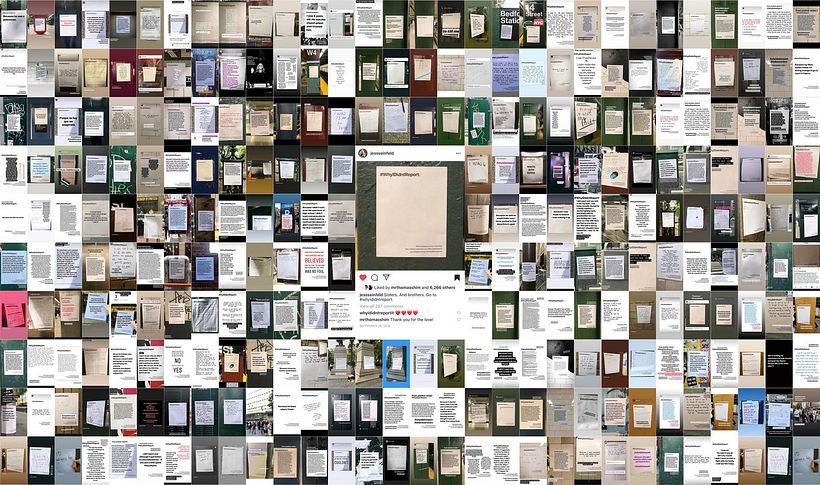 #WhyIDidntReport - Grafikdesign