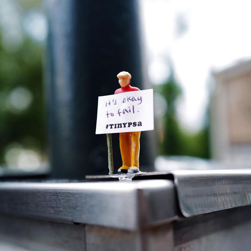 Tiny PSA: Tiny Signs, Big Love. 4