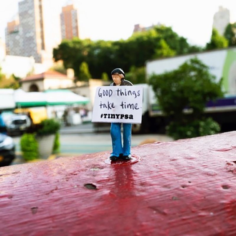 Tiny PSA: Tiny Signs, Big Love. 5