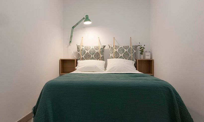 Decoración en un estudio para vender. @casaconvida_homestaging 1