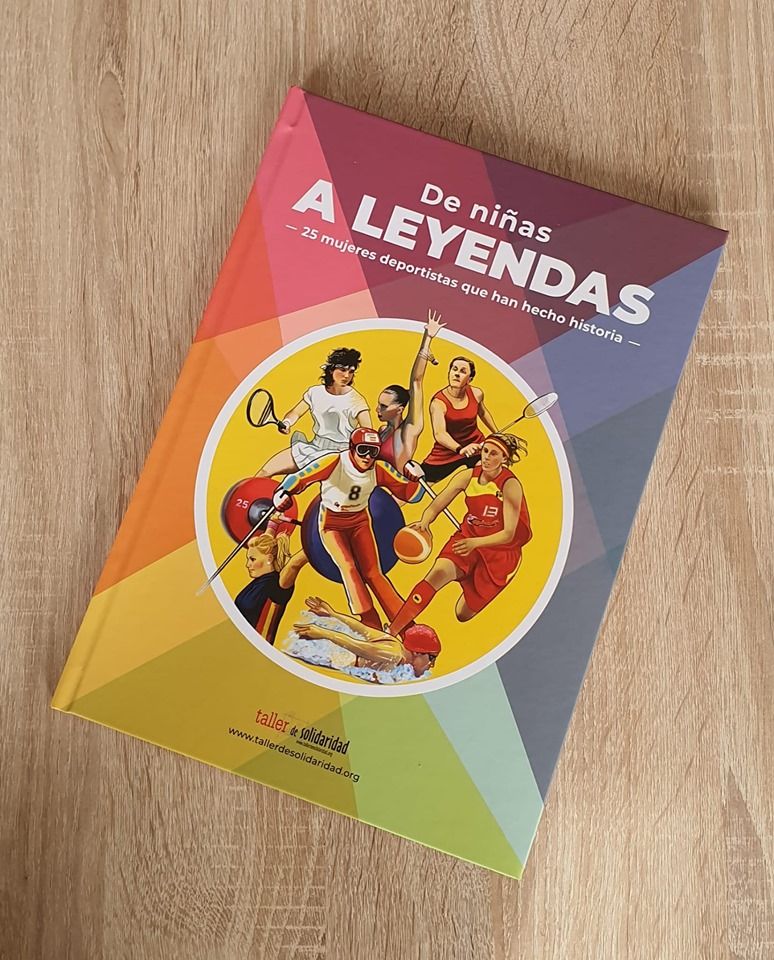 Maqueta y línea gráfica del libro "De niñas A LEYENDAS" -1