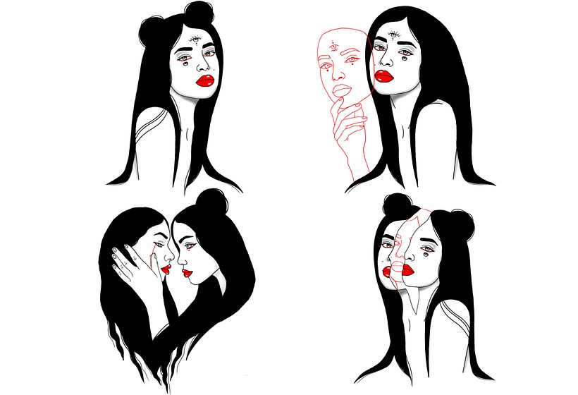 My project in Custom Tattoo Design with Procreate course Kathartik_tattoo 2
