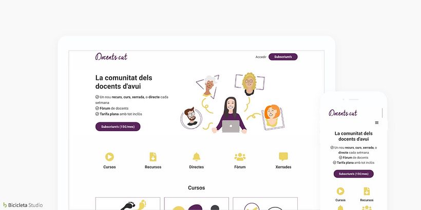 Docents.cat, la membresía de comunidad para los docentes de hoy 1
