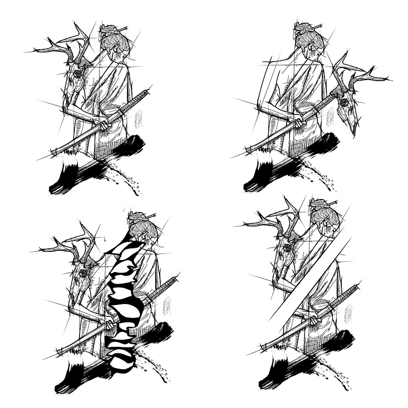 Mi Proyecto del curso: Diseño de tatuaje de autor con Procreate 11