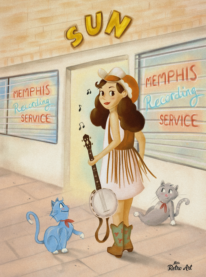 Cowgirl in Memphis 1