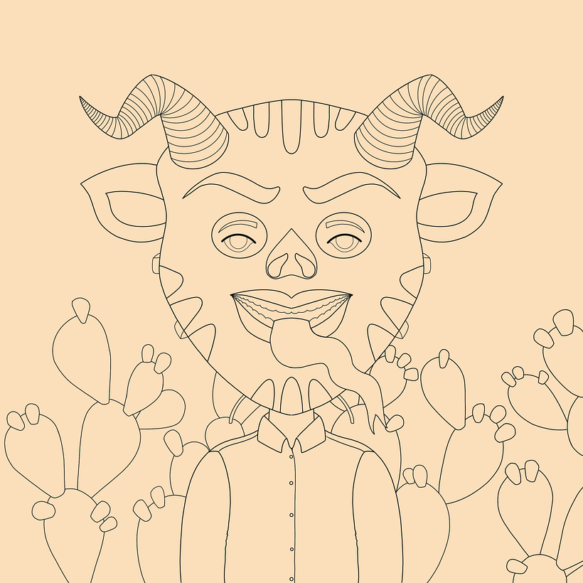 Boceto a tinta
