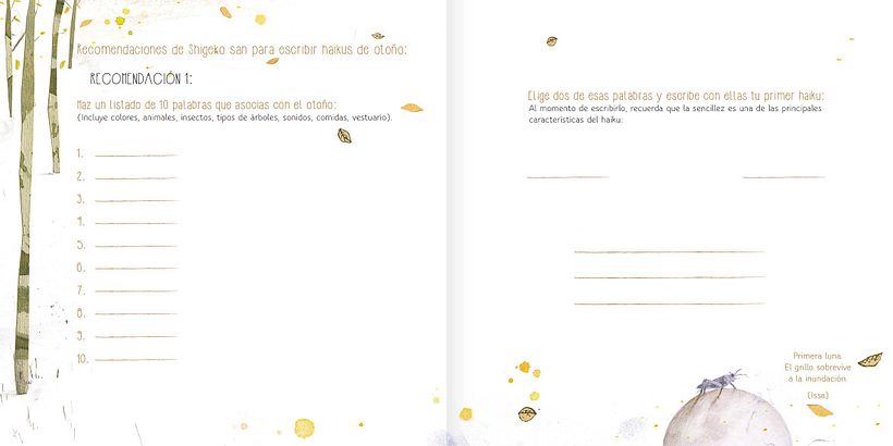 Libro Mi cuaderno de haikus 3