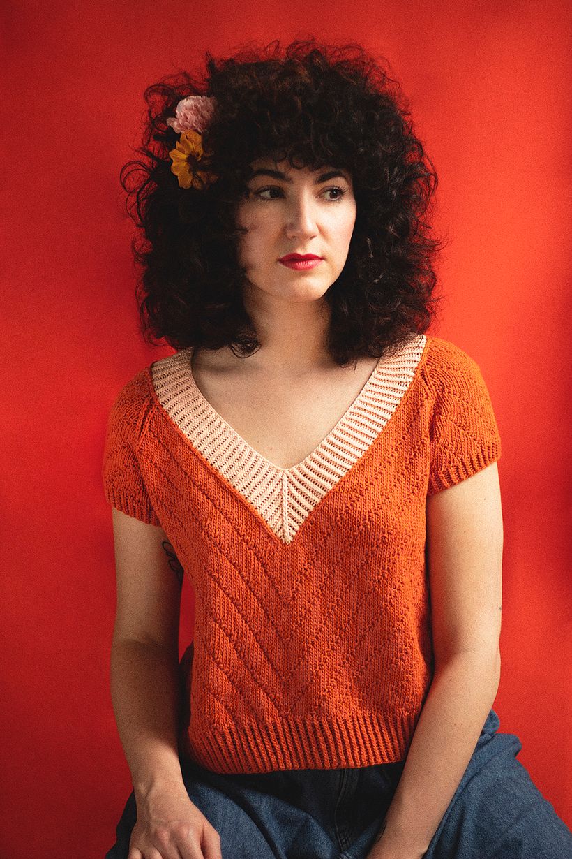 Dahlia tee 1