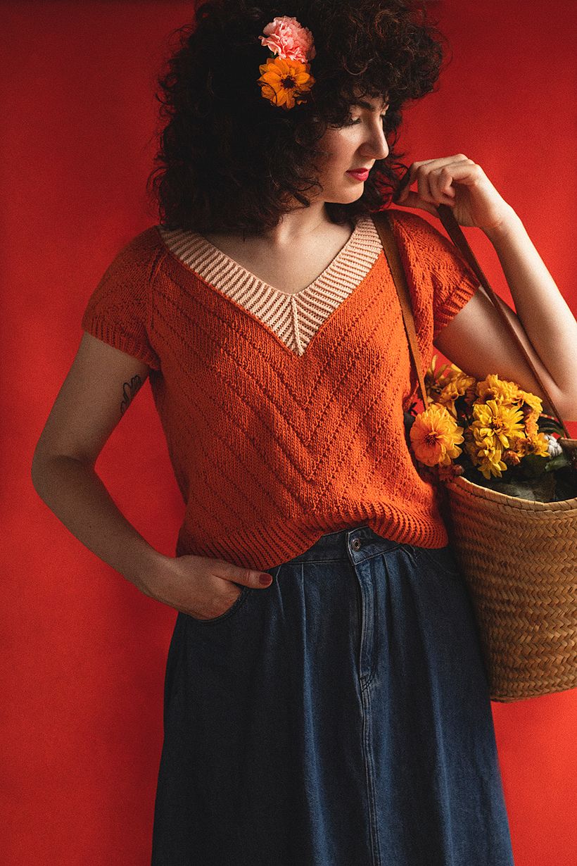 Dahlia tee 1