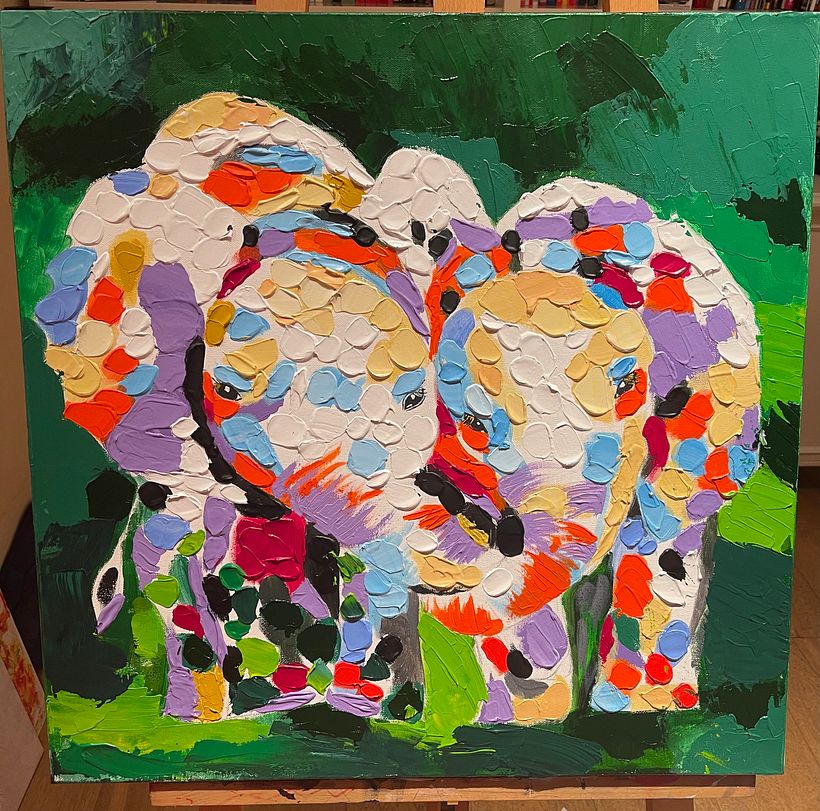This is my latest artwork.