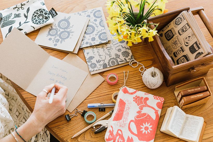 Melanie Chadwick y sus sketchbooks.