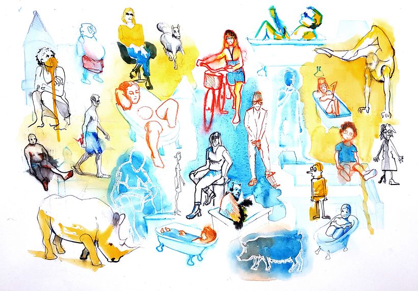 My project in Illustration Techniques to Unlock your Creativity course 2