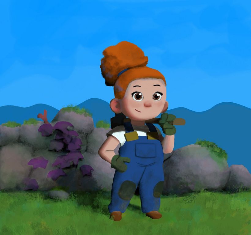 My project in Lighting Principles for Digital Painting course 1