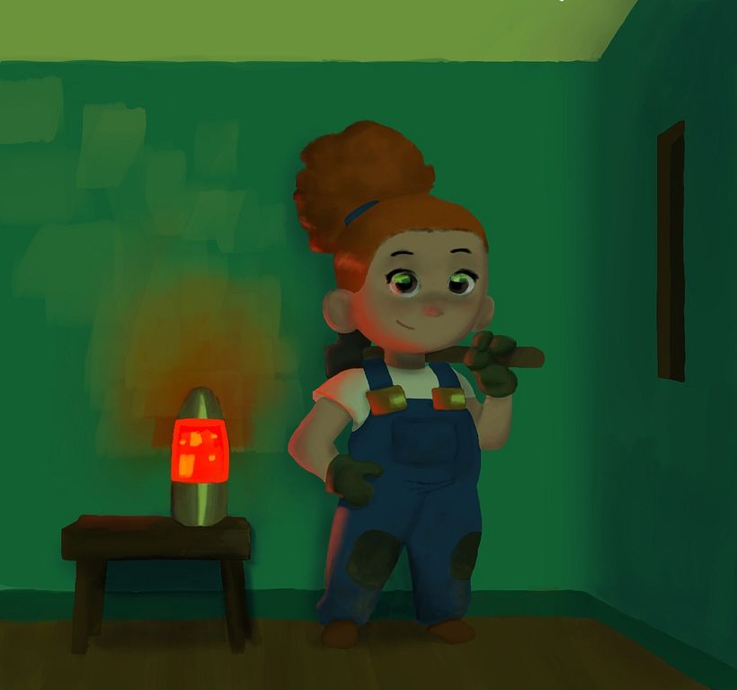 My project in Lighting Principles for Digital Painting course 4