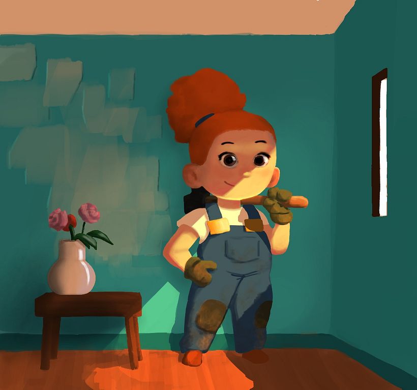 My project in Lighting Principles for Digital Painting course 5