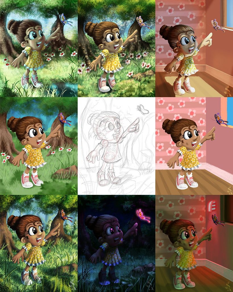 Princípios de iluminação para pintura digital 0