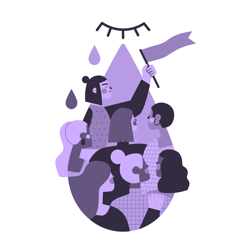 Ámbar - Editorial Illustration