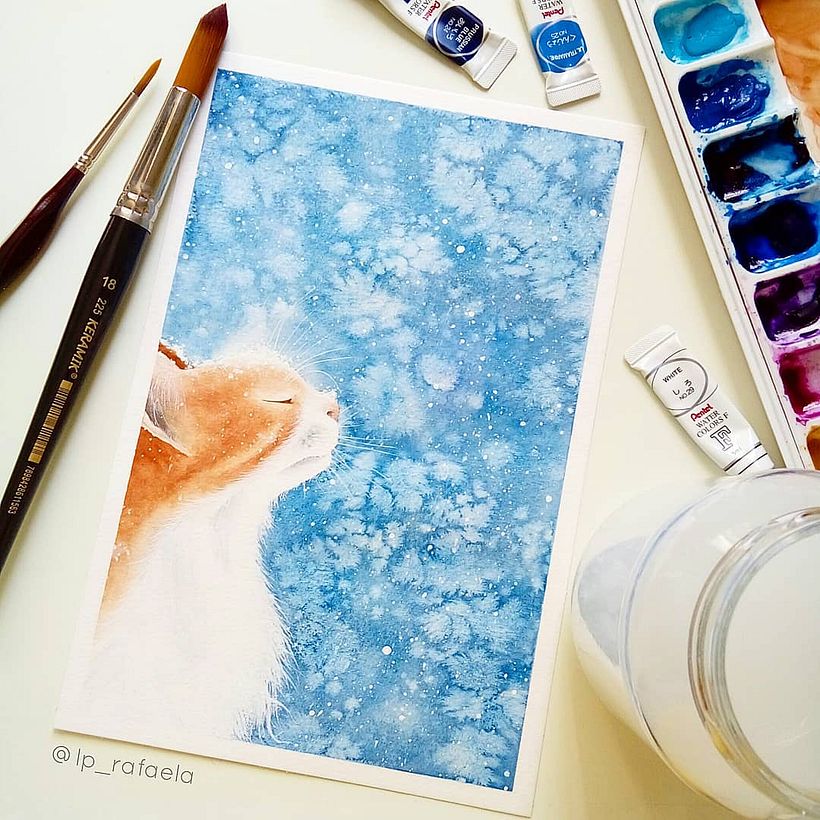 Principais trabalhos em aquarela 4