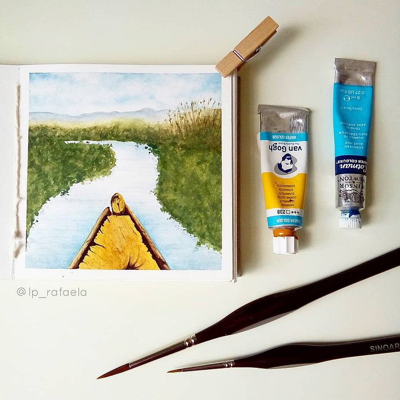 Principais trabalhos em aquarela 5