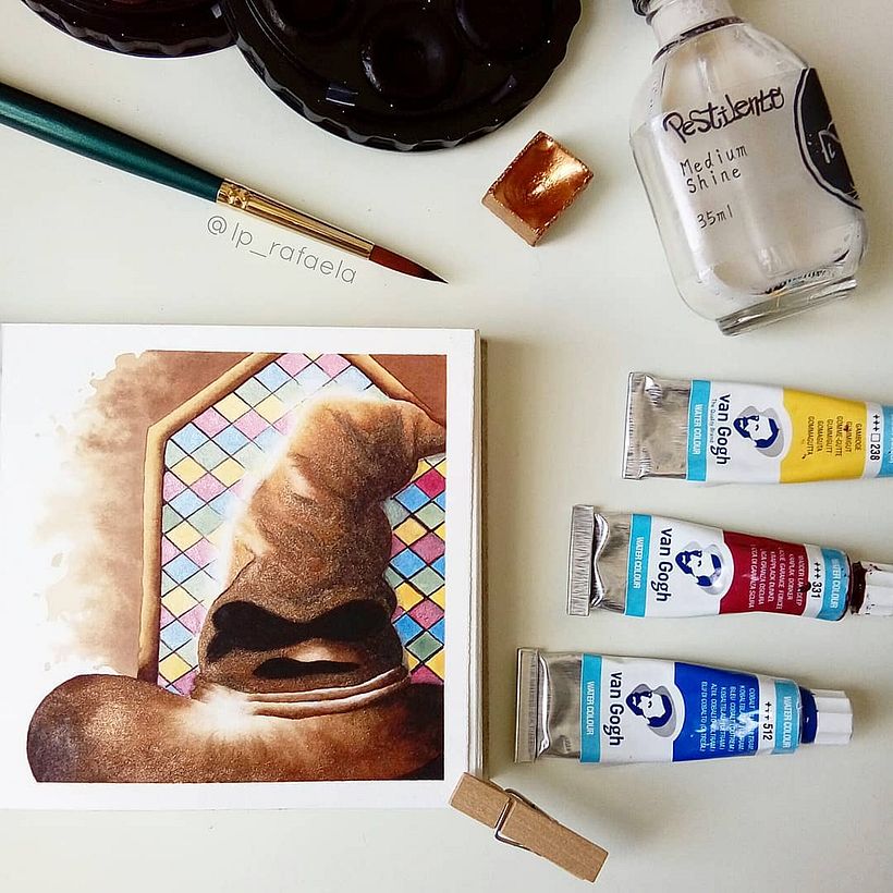 Principais trabalhos em aquarela 6