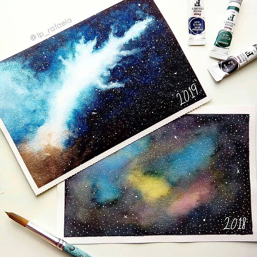 Principais trabalhos em aquarela 7