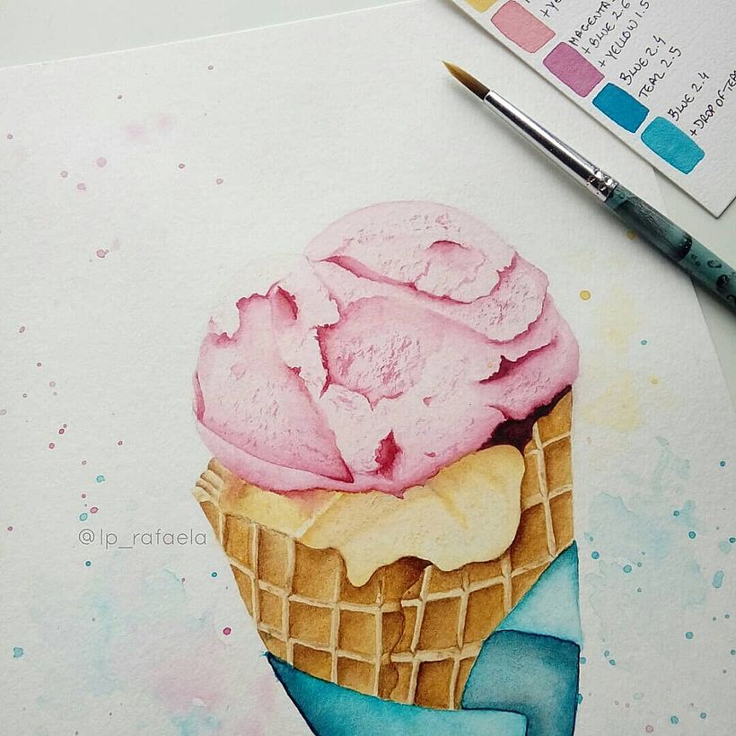 Principais trabalhos em aquarela 8