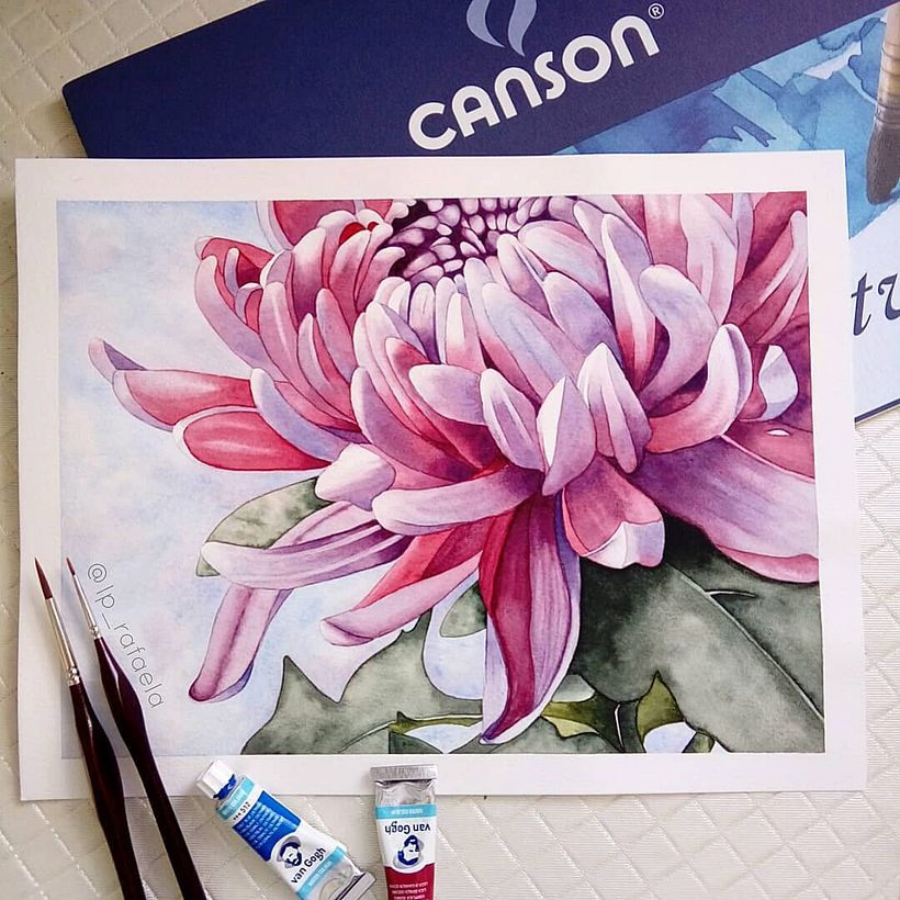 Principais trabalhos em aquarela 9