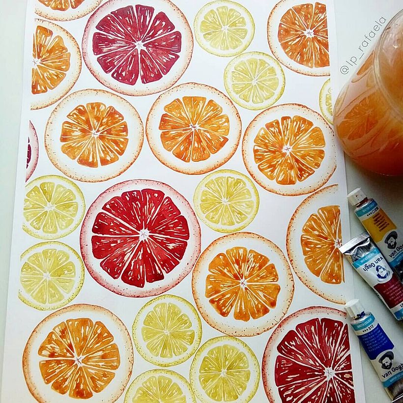 Principais trabalhos em aquarela 10