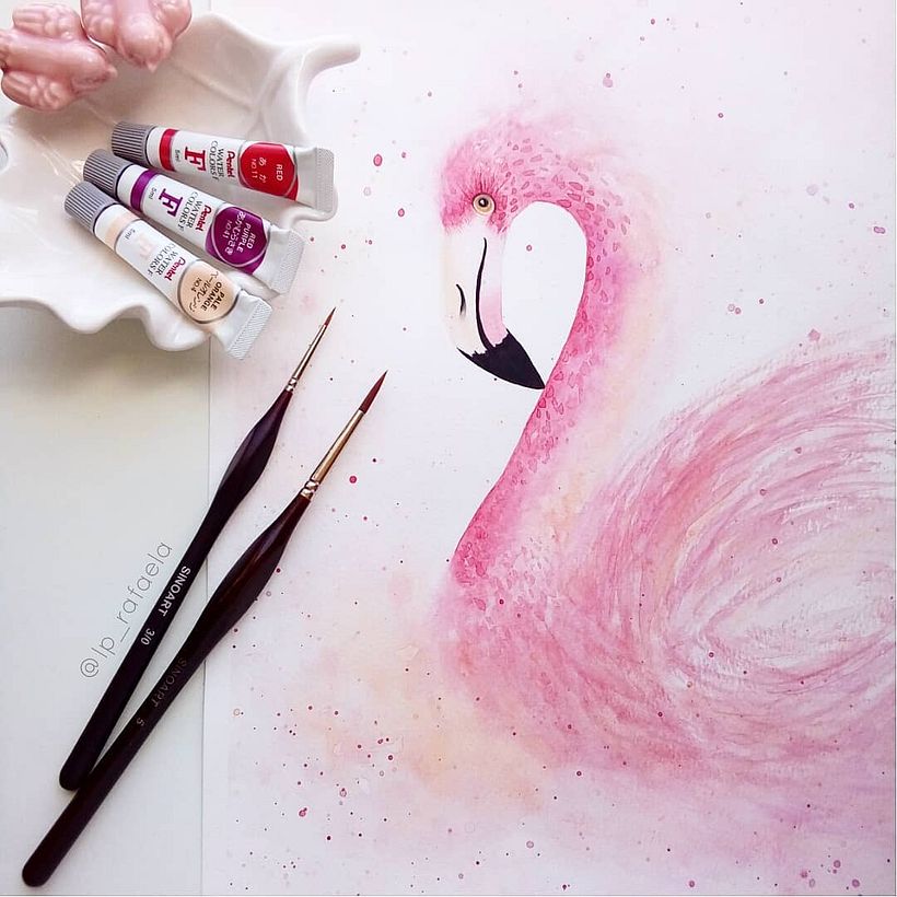 Principais trabalhos em aquarela 11