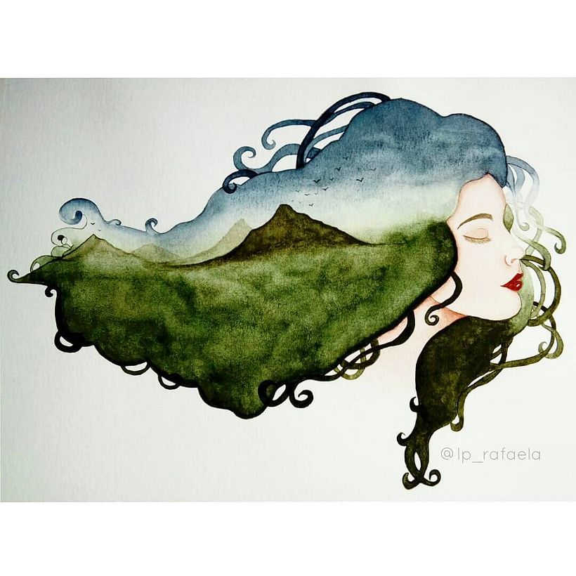 Principais trabalhos em aquarela 14