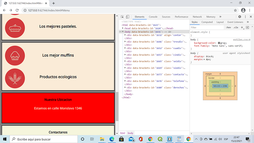 Mi Proyecto del curso: Introducción al Desarrollo Web Responsive con HTML y CSS 2